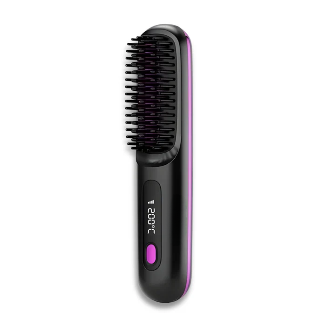 VelvetWave™ Brush | Uforstyrret Glamour – Din genvej til salonperfekt hår hver dag!