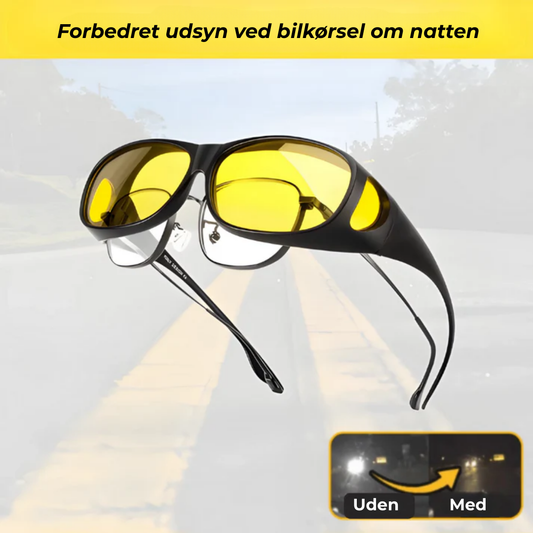 GlareGuard Night Pro | Se Klart i Mørket – Kør Trygt, Uden Blænding!