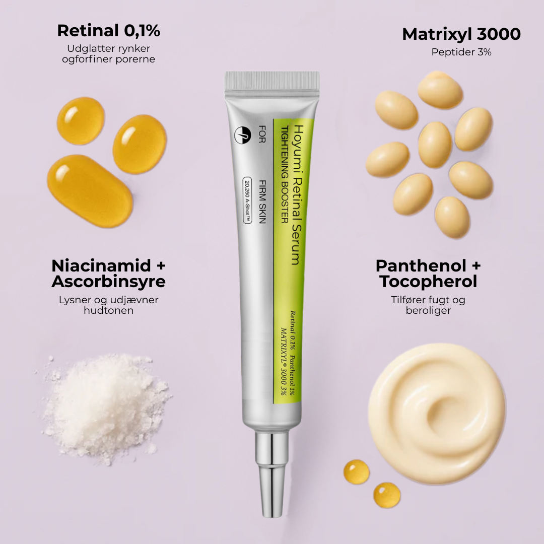 Hoyumi Retinal Serum | Genskab Hudens Naturlige Glød – Føl Dig Selvsikker Hver Dag!