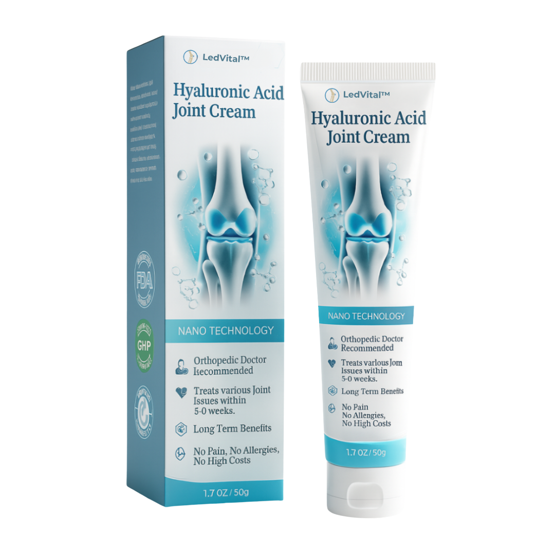 LedVital™ Smertelindrende Ledcreme | Stopper 87% af Knæ- og Ledvärk inden for 24 Timer