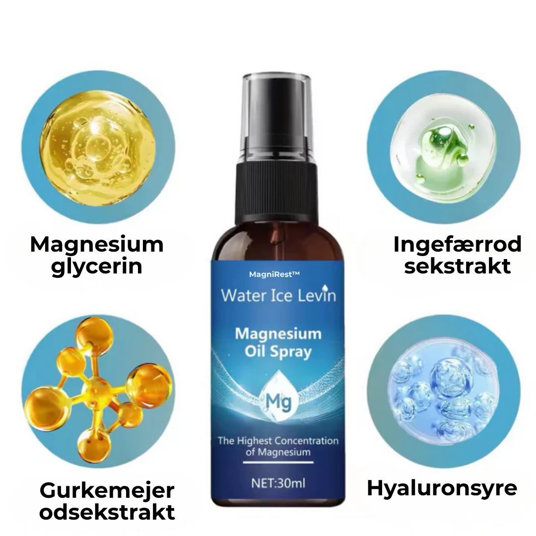 MagniRest™ | En spray til dybere søvn og mindre stress
