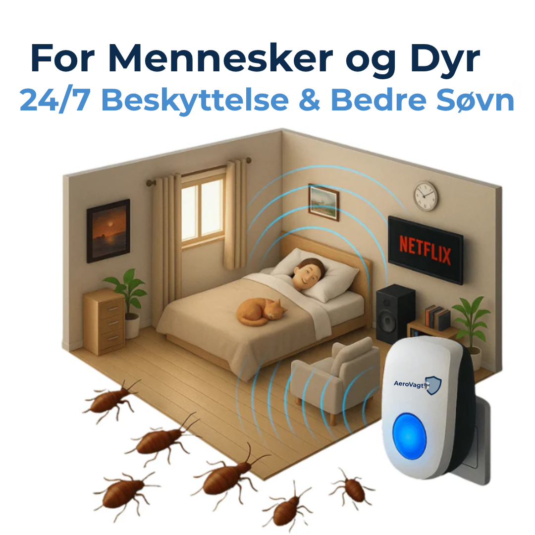 AeroVagt™ | Sig farvel til kløe og nysen – og nyd en midefri søvn