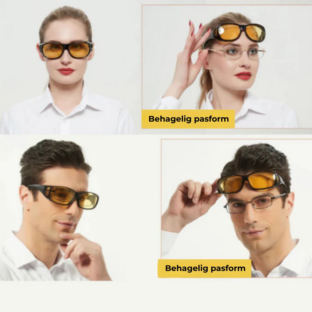 GlareGuard Night Pro | Se Klart i Mørket – Kør Trygt, Uden Blænding!