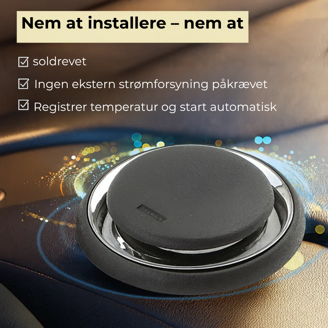 CryoShield AutoDefrost™ | Det smelter direkte – holder glasset klart hele vinteren.