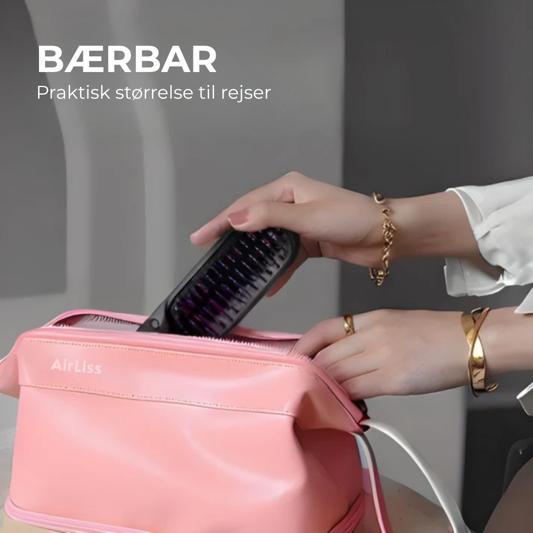 VelvetWave™ Brush | Uforstyrret Glamour – Din genvej til salonperfekt hår hver dag!