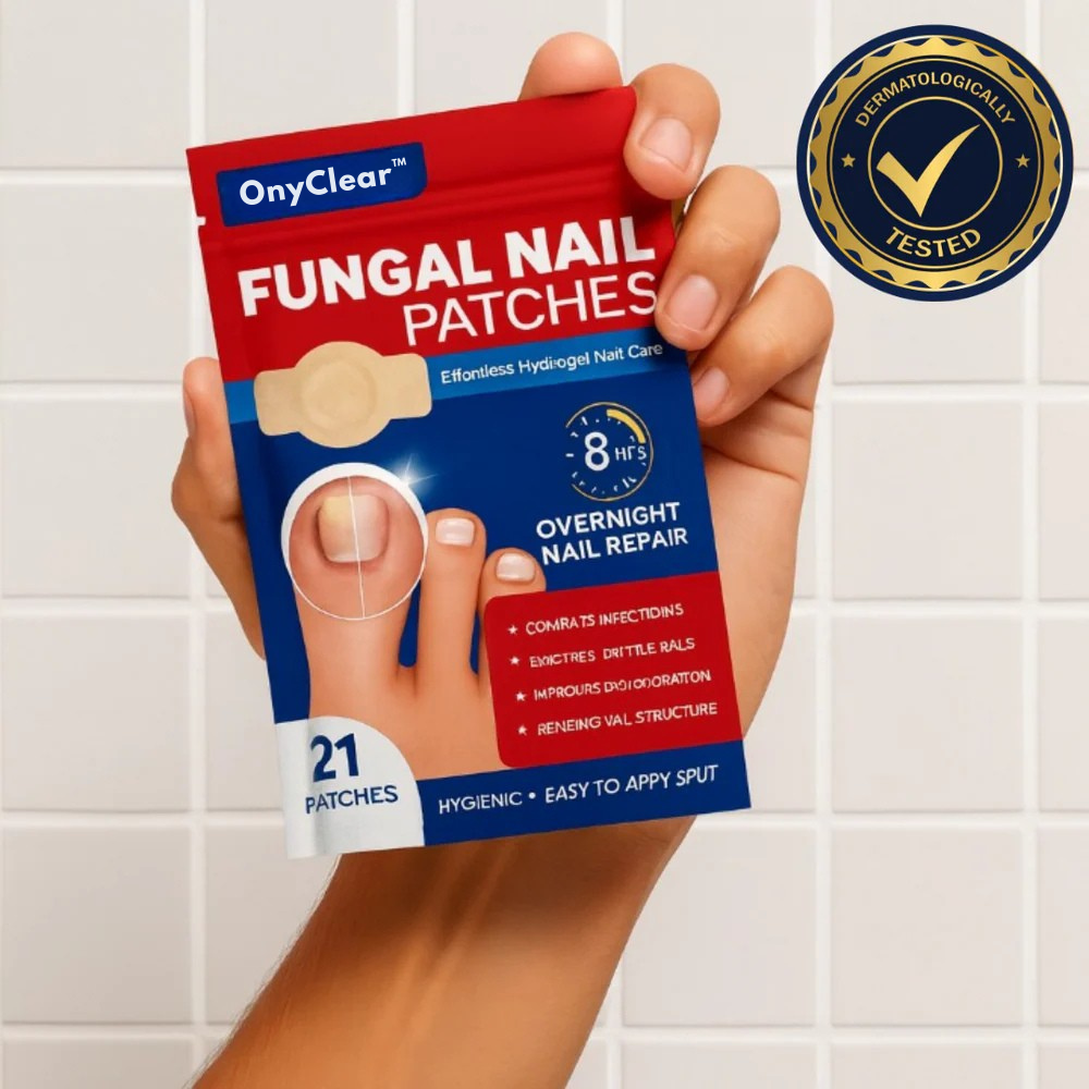 OnyClear™ Therapy Patch - Avanceret pleje for klare og sunde negle.