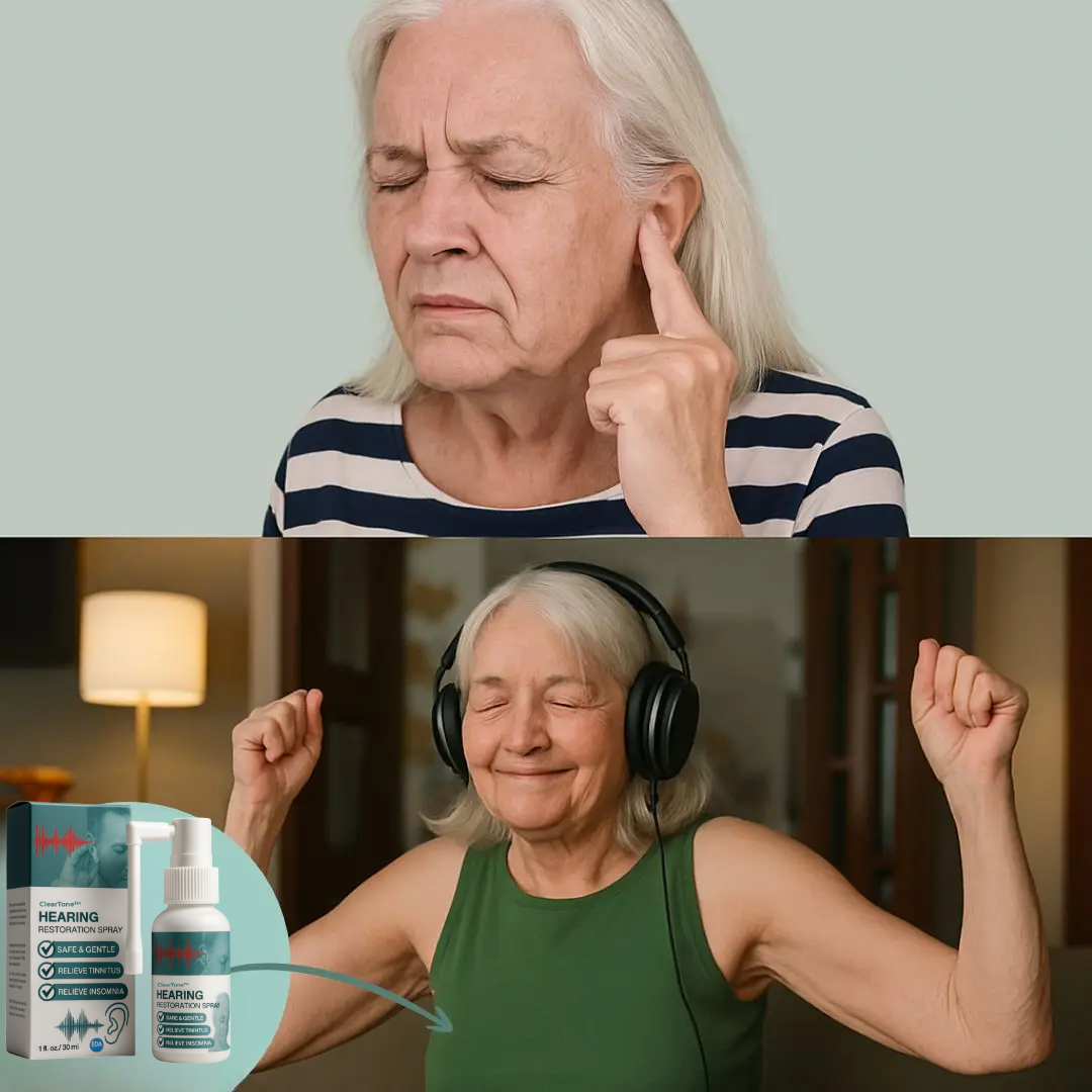 ClearTone™ Ørespray | Hør op til 99% bedre, på kun 72 timer