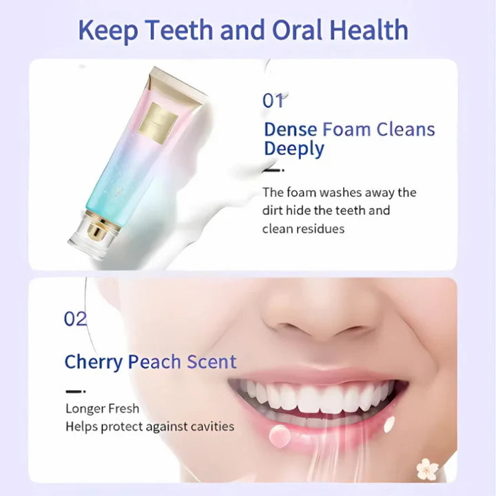 WhiteningToothpaste, Niacinamide Whitening og pletfjernende tandpasta