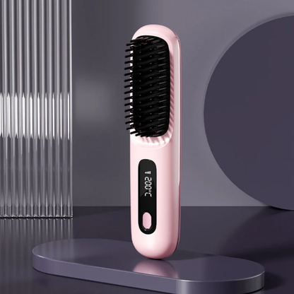 VelvetWave™ Brush | Uforstyrret Glamour – Din genvej til salonperfekt hår hver dag!