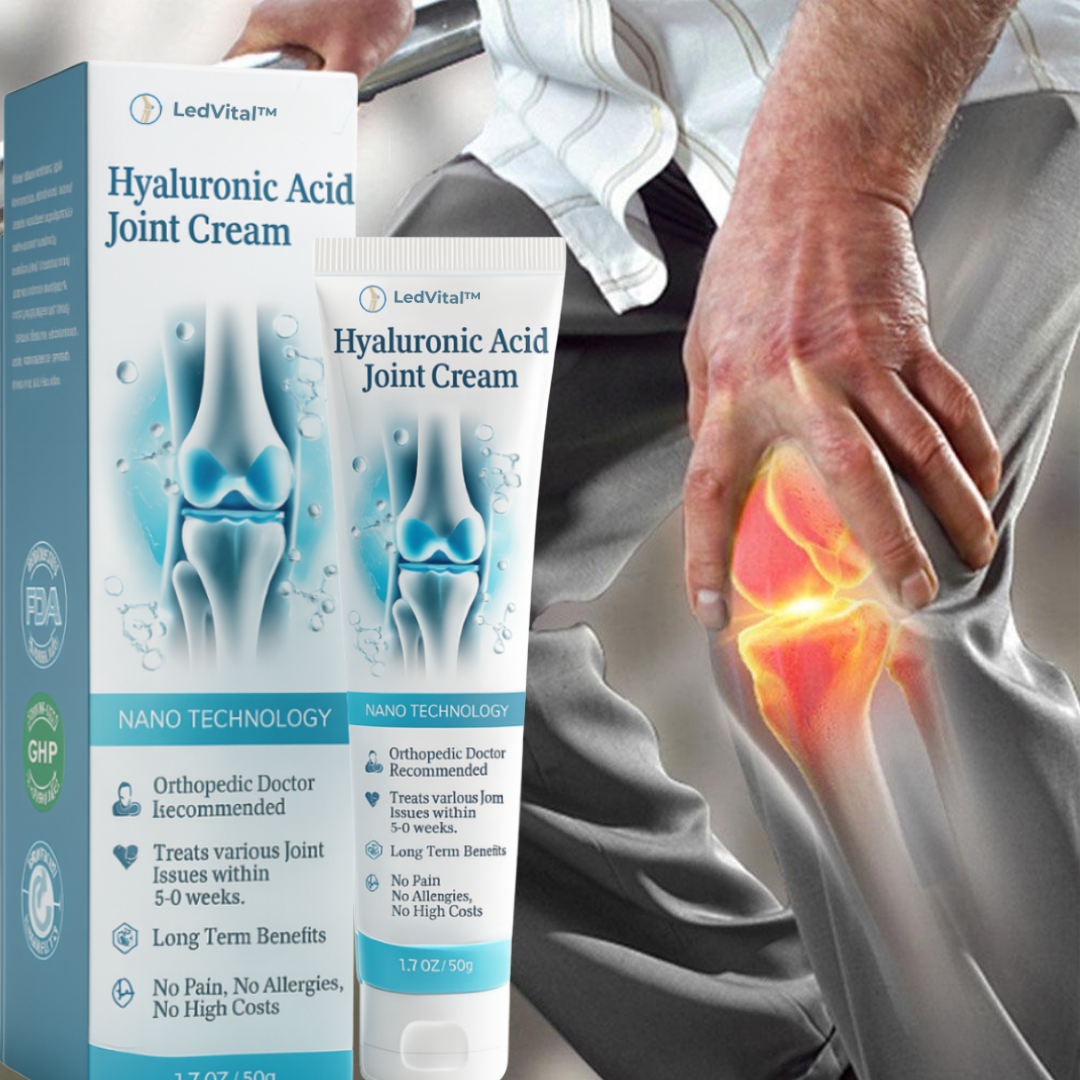 LedVital™ Smertelindrende Ledcreme | Stopper 87% af Knæ- og Ledvärk inden for 24 Timer