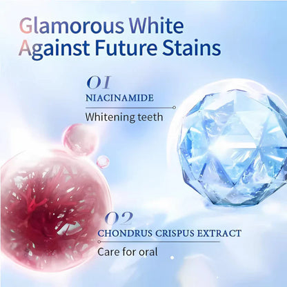 WhiteningToothpaste, Niacinamide Whitening og pletfjernende tandpasta