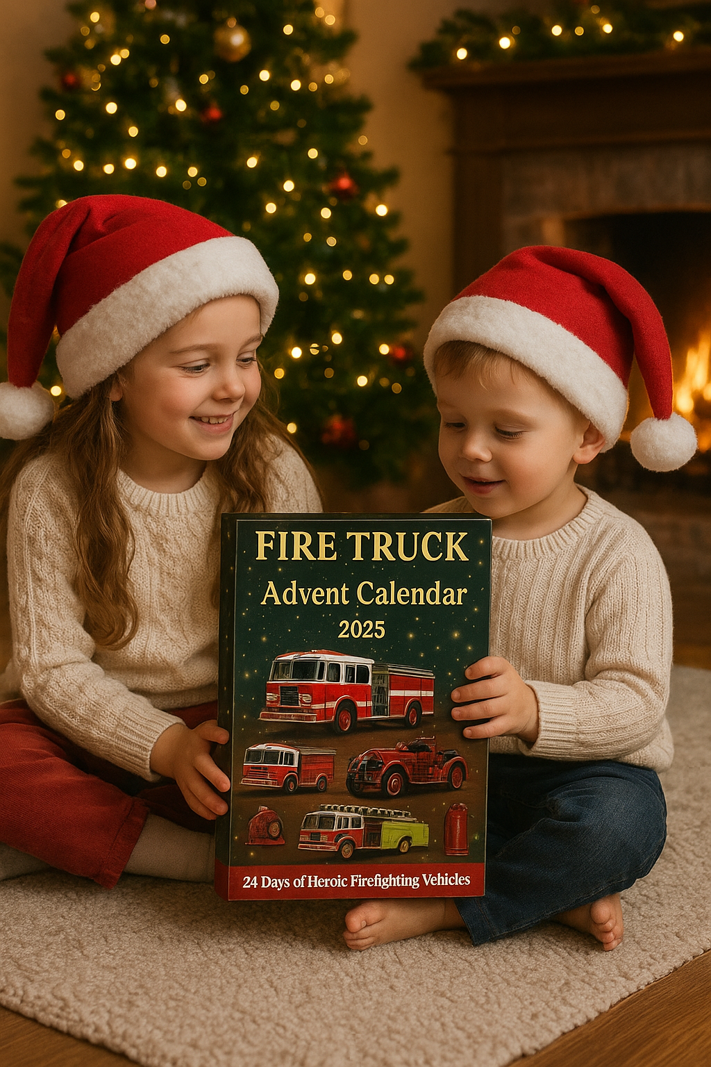 🚒 Fire Trucks Julekalender 2025