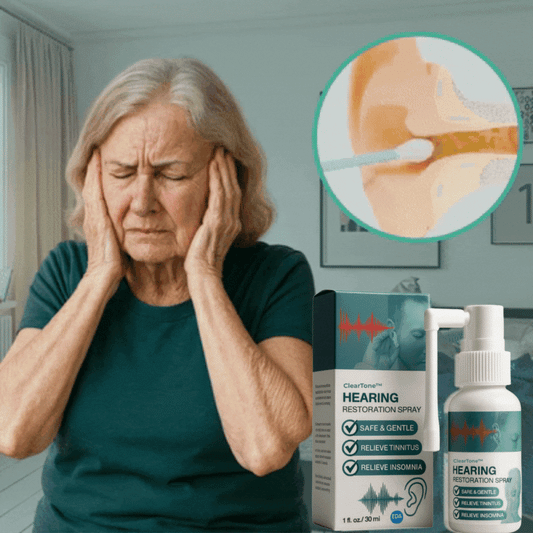 ClearTone™ Ørespray | Hør op til 99% bedre, på kun 72 timer