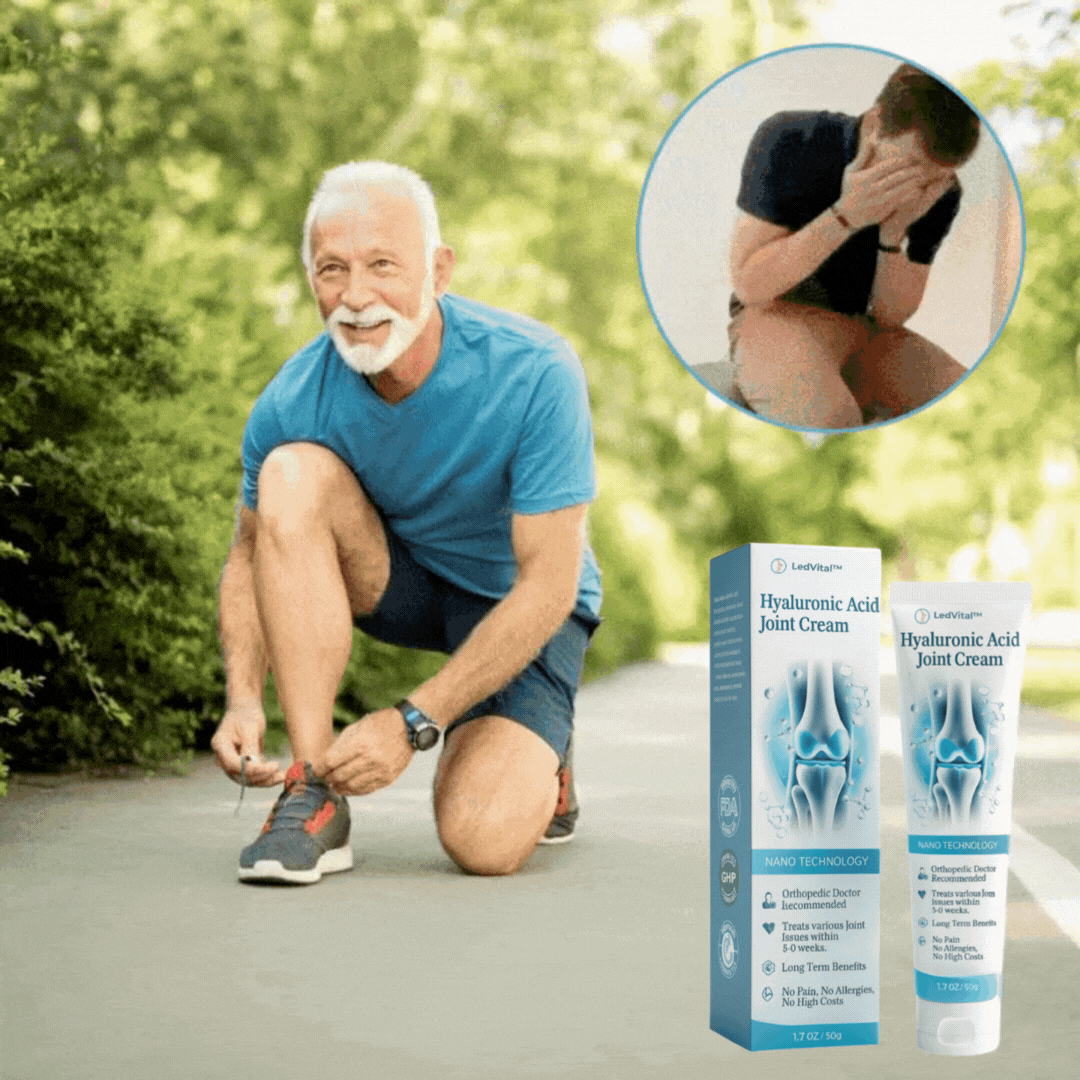 LedVital™ Smertelindrende Ledcreme | Stopper 87% af Knæ- og Ledvärk inden for 24 Timer