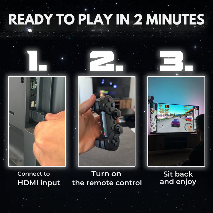 Infinity RetroWave G11 Pro™ – 256GB Endless classics, one console.