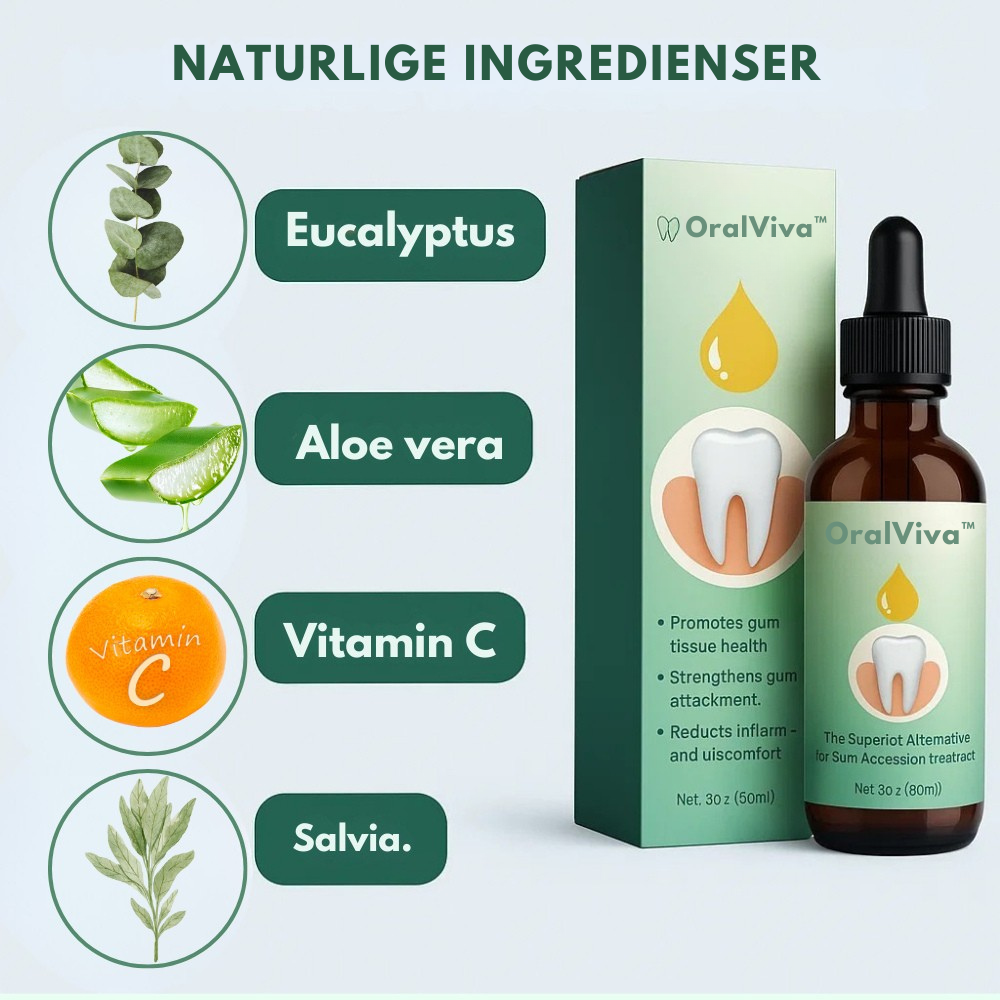OralViva™ Formula  ”Naturlig lindring – klinisk effekt”